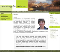 Link to web site of Learning for Practice, Edinburgh