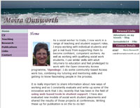 Link to web site of Moira Dunworth, independant practice teacher, Edinburgh